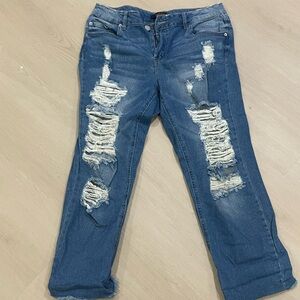 Refuge Distressed Skinny Jeans – Size 8 – Preloved (AS-IS)